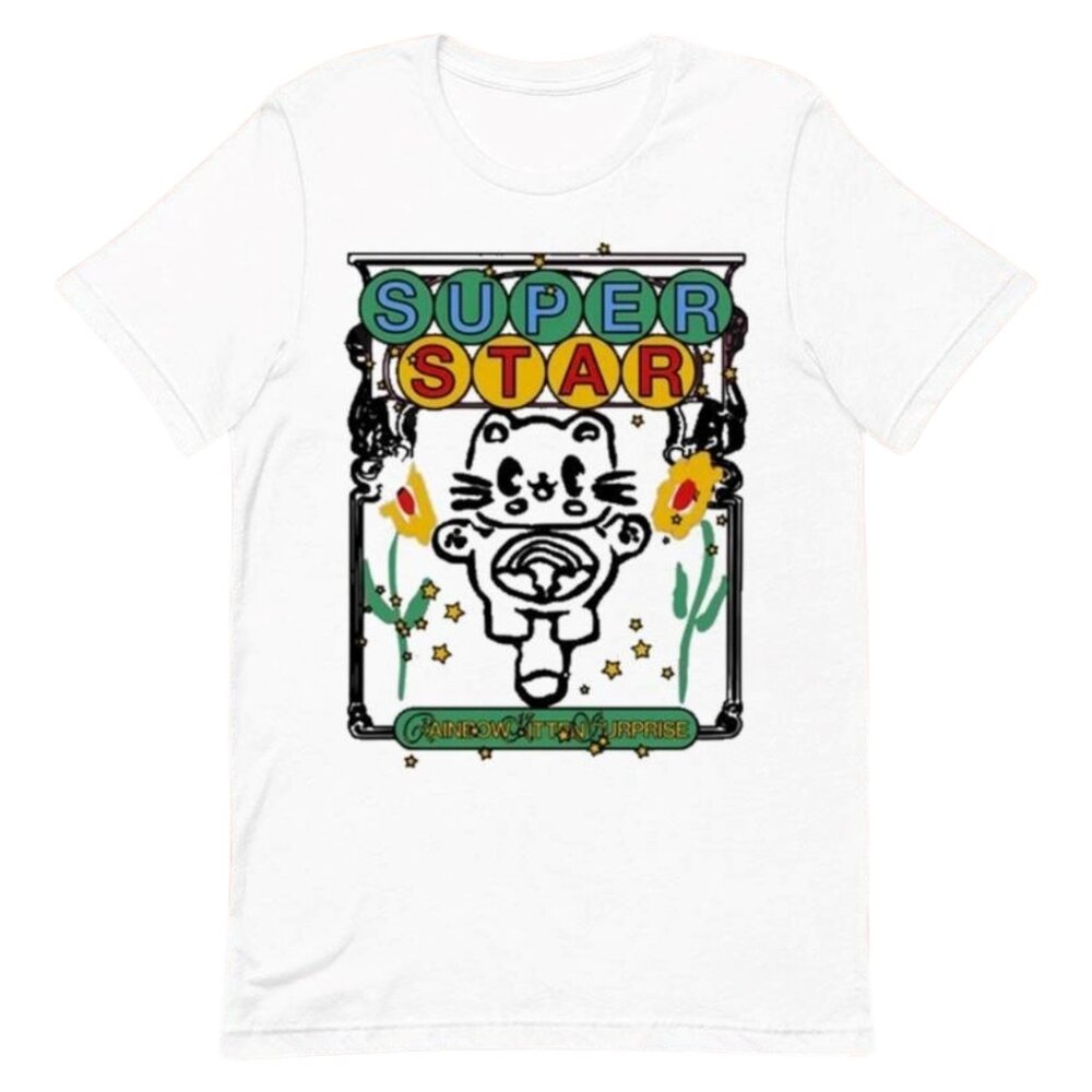 Super Star Kitten Rainbow Kitten Surprise T-shirt